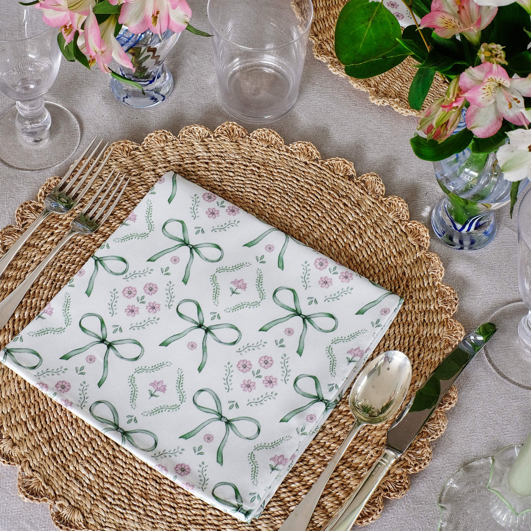 Bow Napkins (Set of 4)
