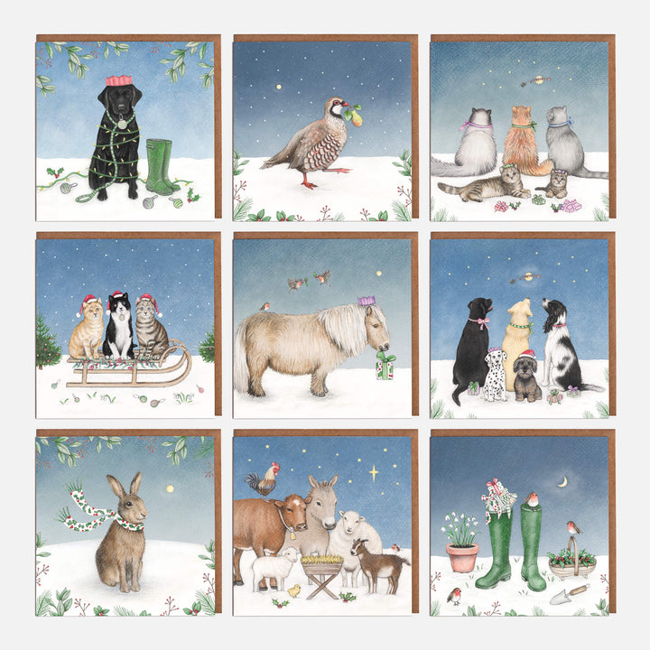Lucky Dip Christmas Card Pack