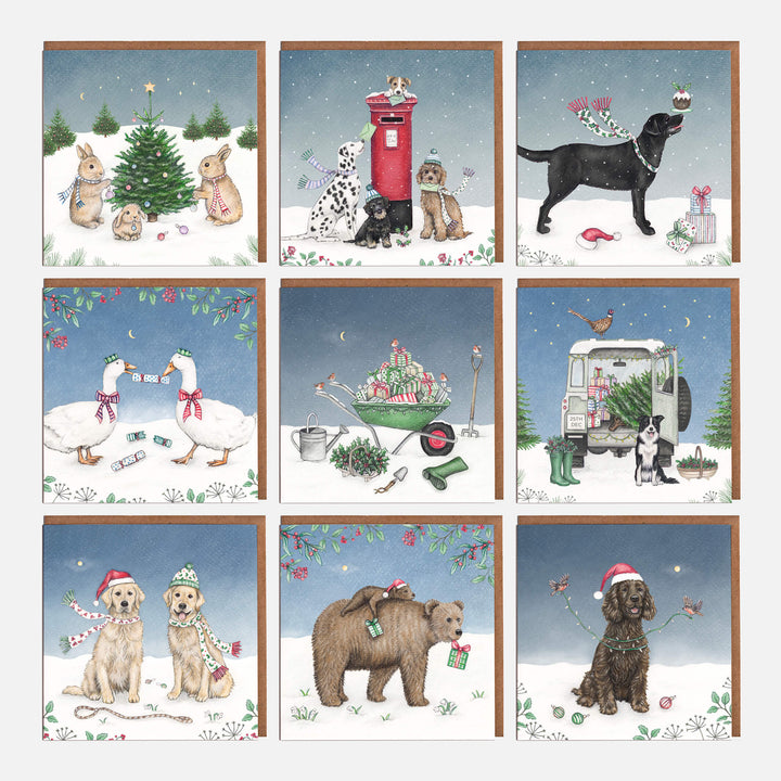 Lucky Dip Christmas Card Pack
