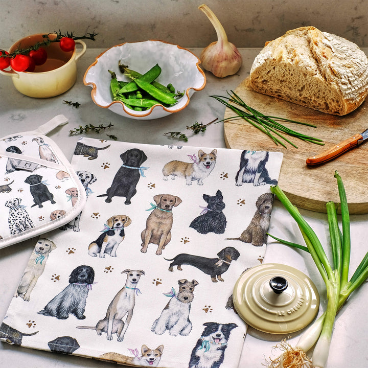 Dog Tea Towel
