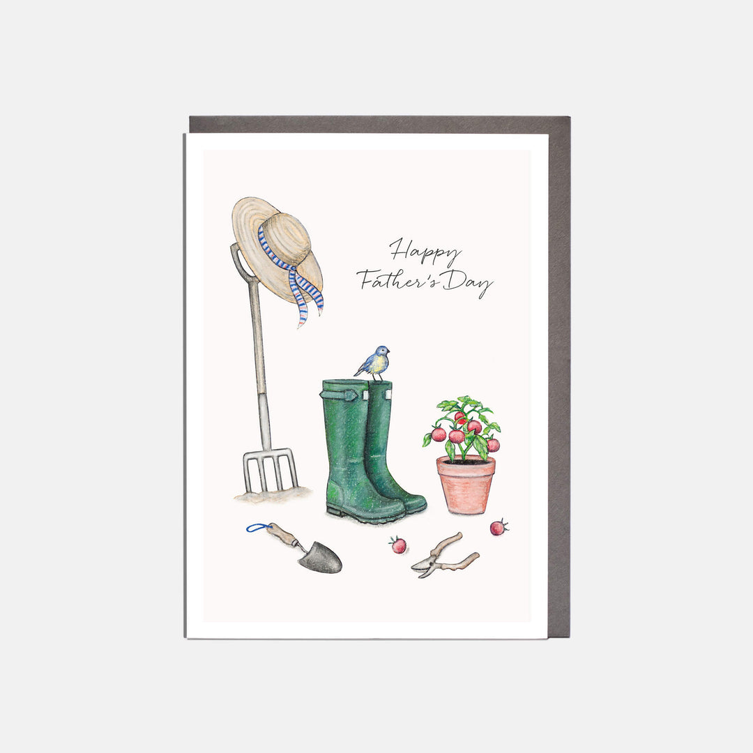 Gardening Father's Day Card - Happy Father's Day