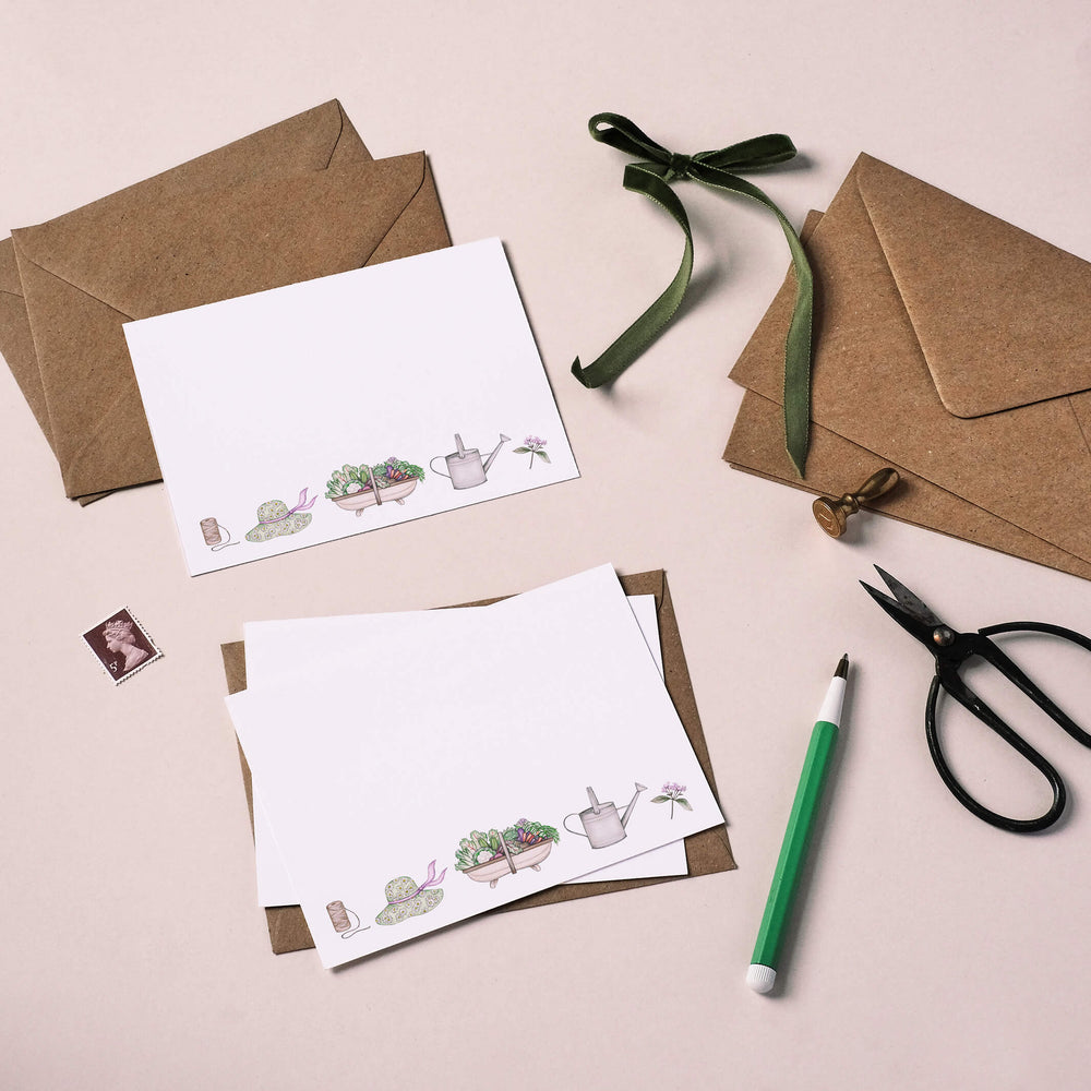 gardening note cards