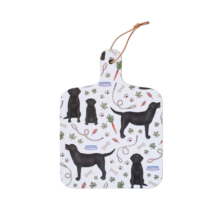 black labrador chopping board