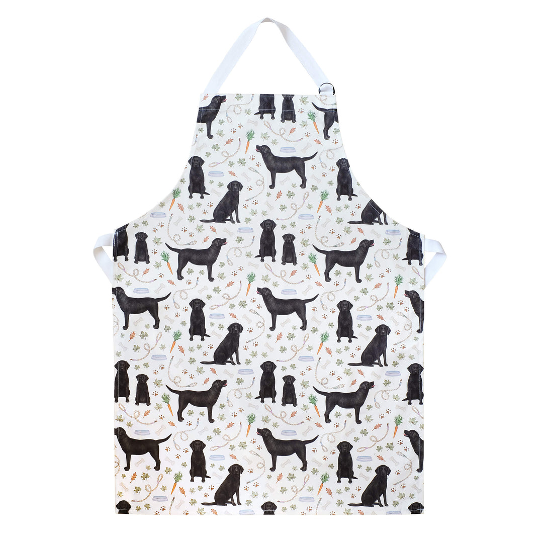 black labrador apron