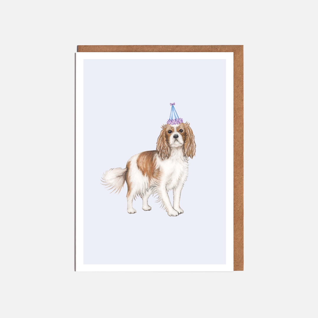 LOTTIE MURPHY Cavalier King Charles Spaniel Dog Card DH01