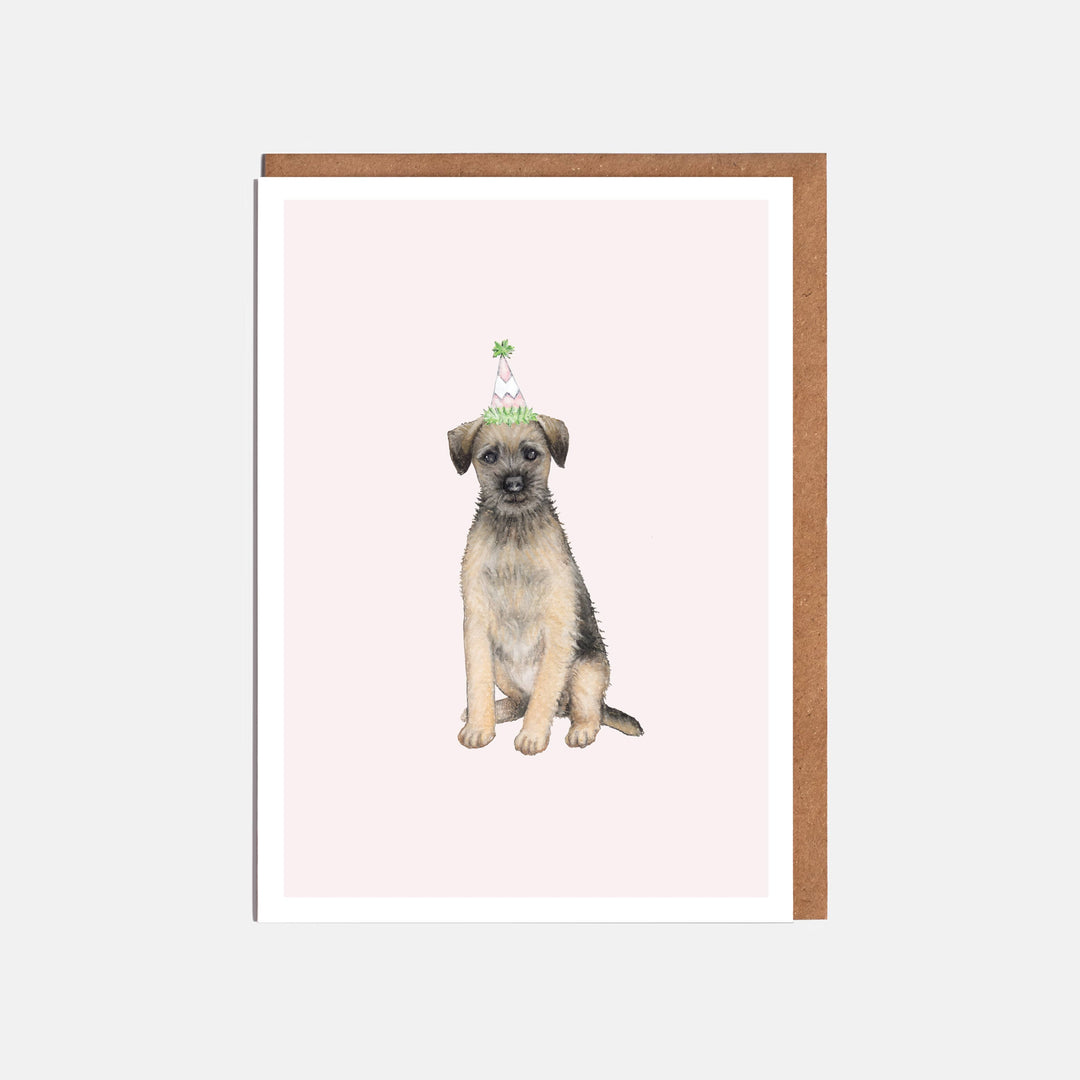 LOTTIE MURPHY Border Terrier Dog Card DH15