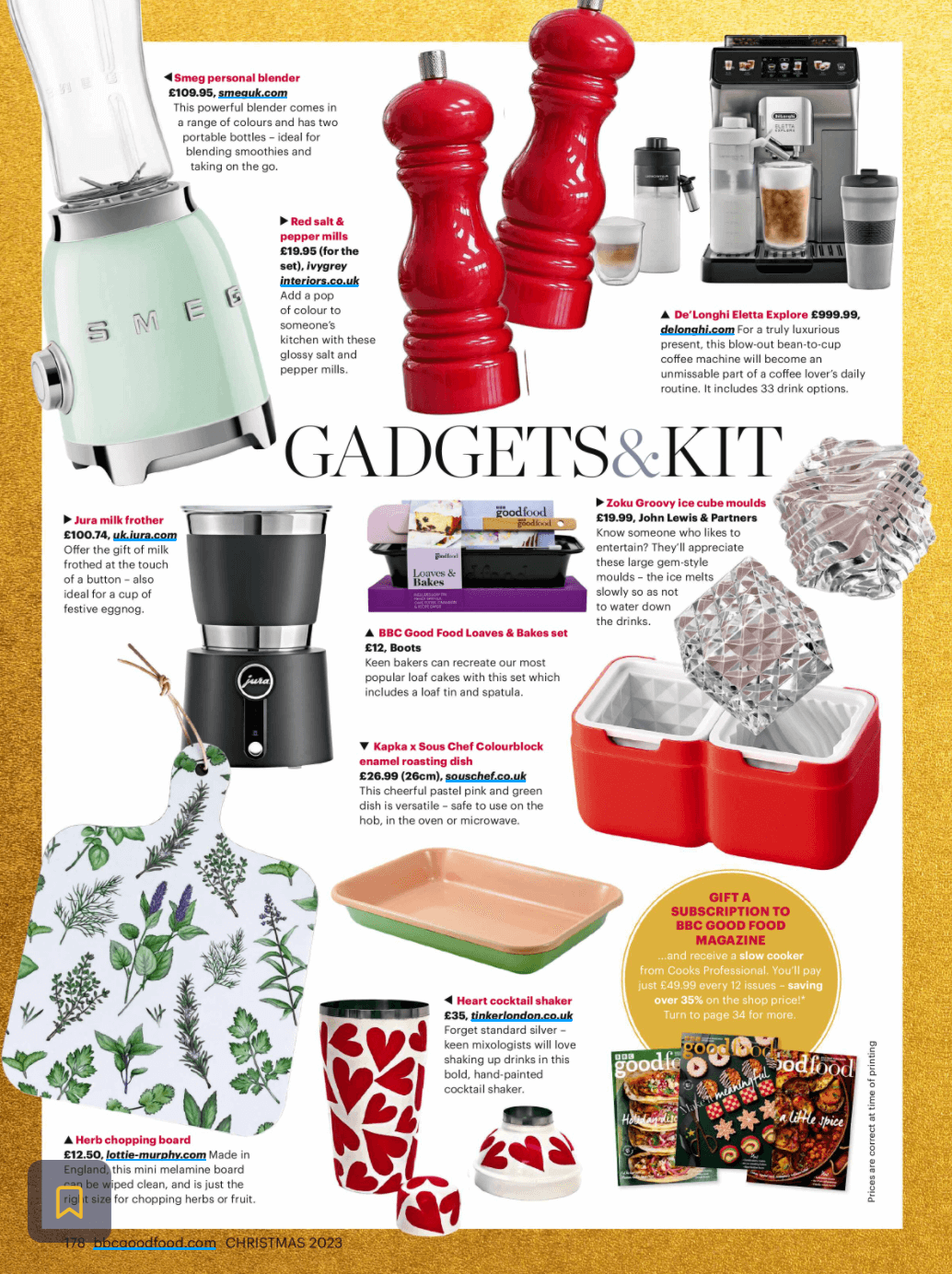bbc good food magazine christmas gift guide