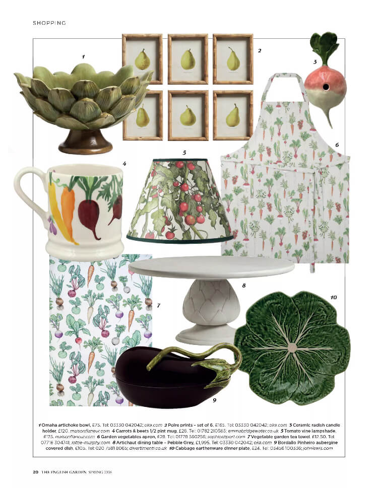 The English Garden | Print Feature