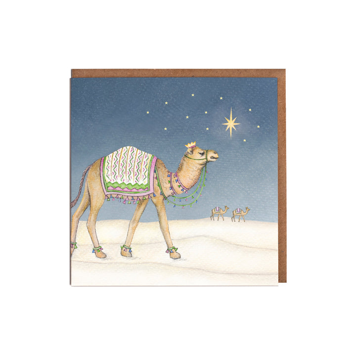 LOTTIE MURPHY Camel Christmas Card Pack MB31-P