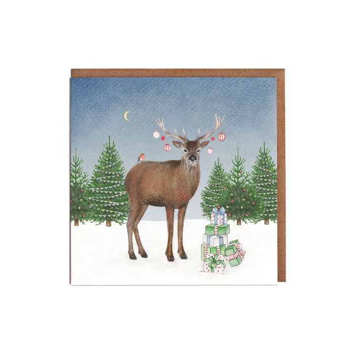 LOTTIE MURPHY Reindeer Christmas Card Pack MB39-P