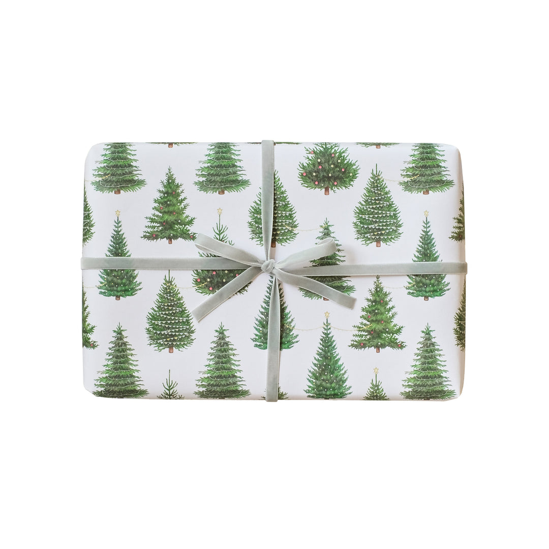 LOTTIE MURPHY Christmas Tree Wrapping Paper WR04
