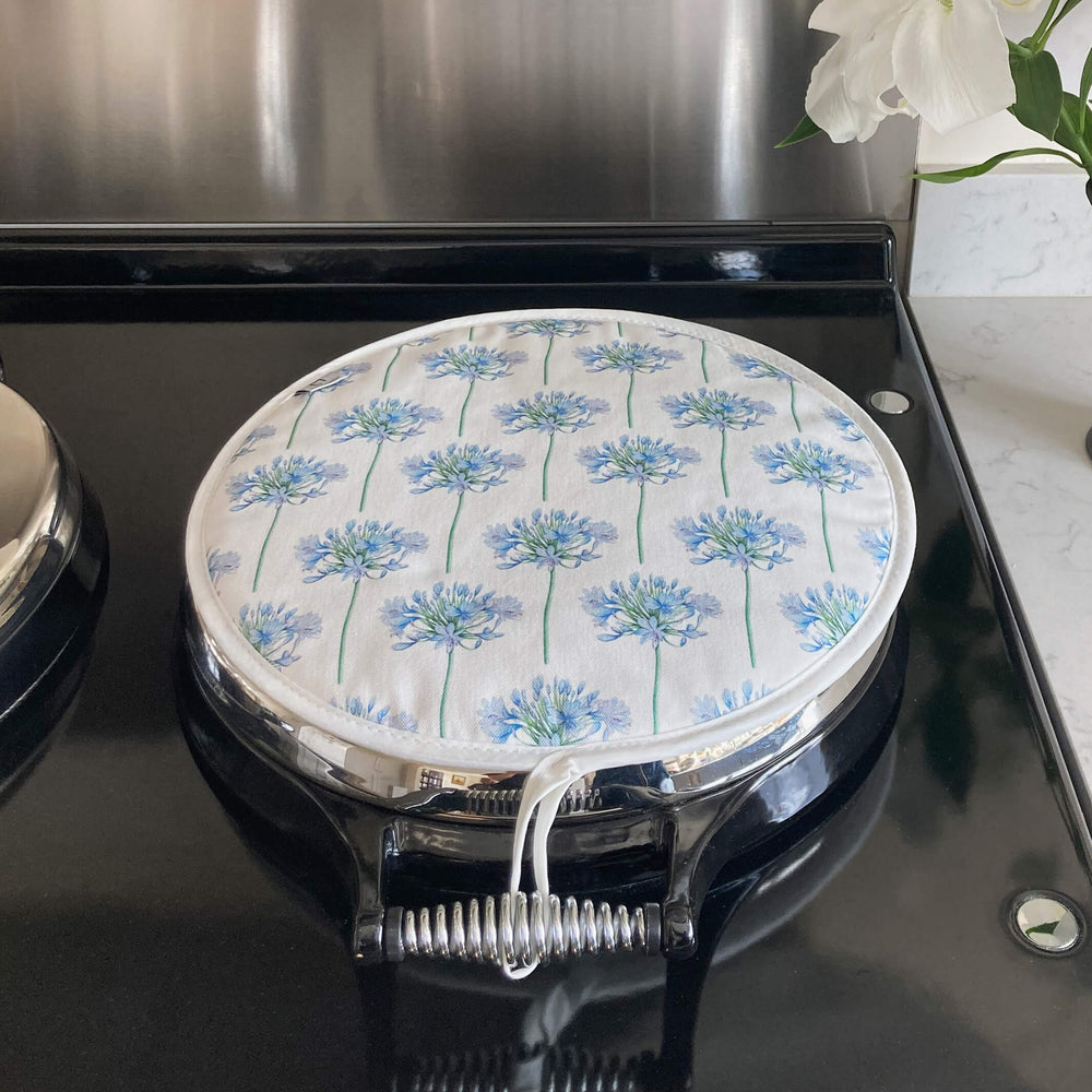 agapanthus floral hob cover