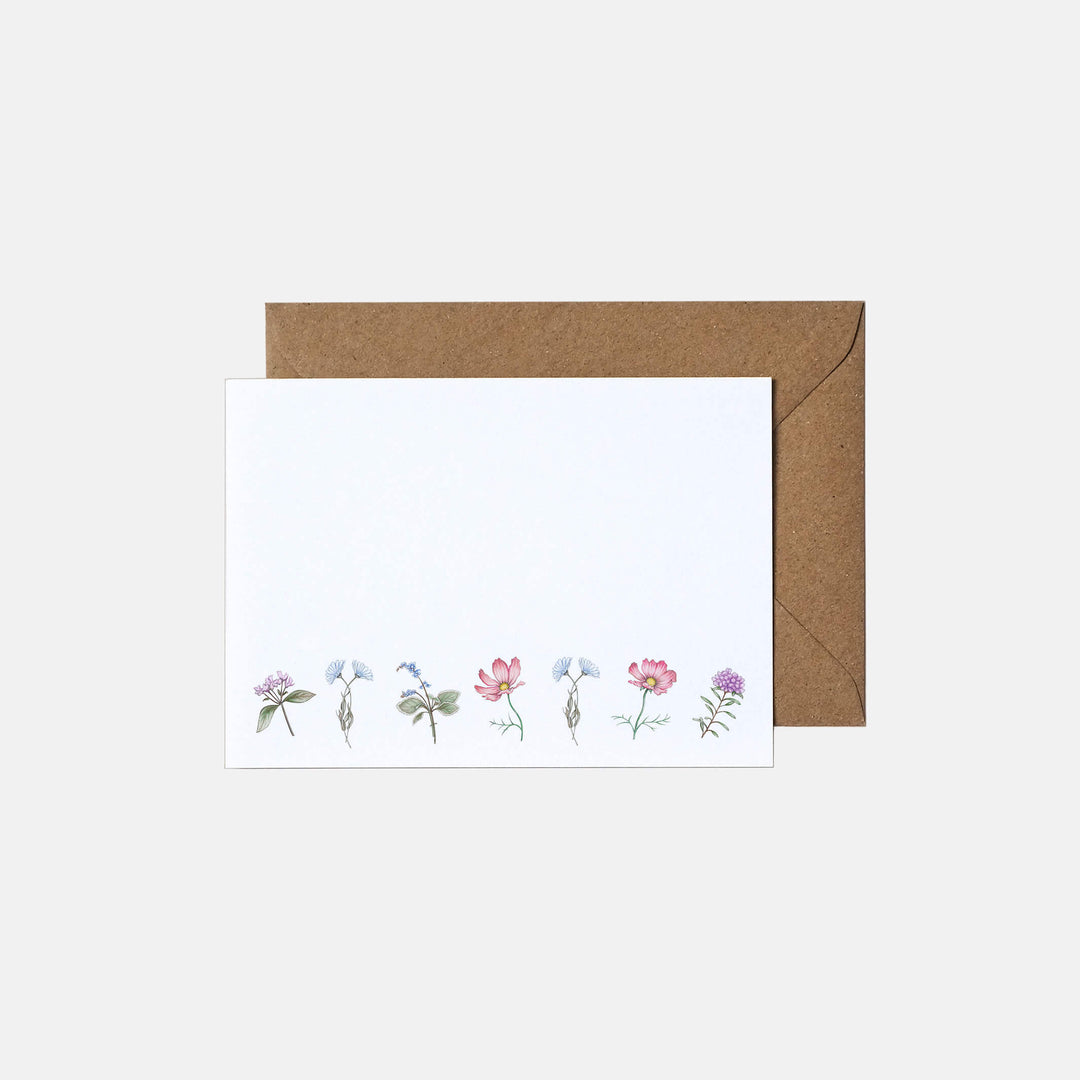 bloom floral note cards