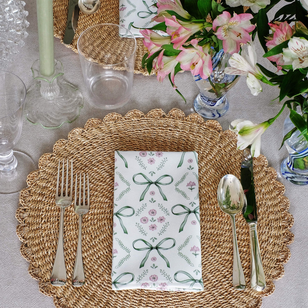 Bow Napkins (Set of 4)