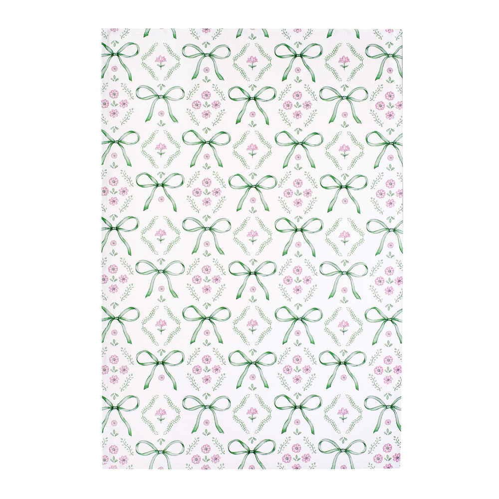 bow tea towel