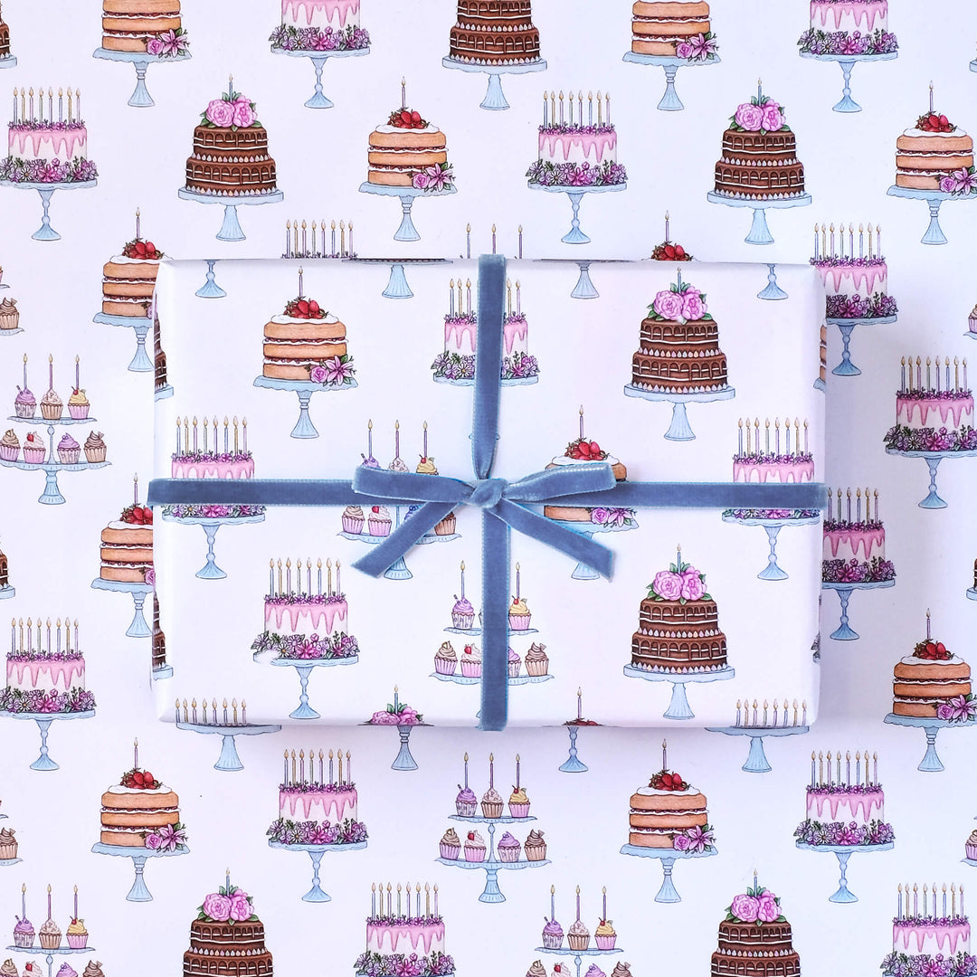 Cake wrapping paper