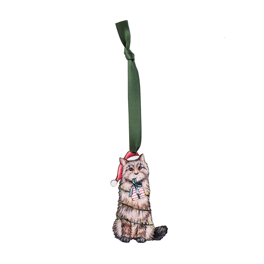 Cat Christmas Tree Decoration
