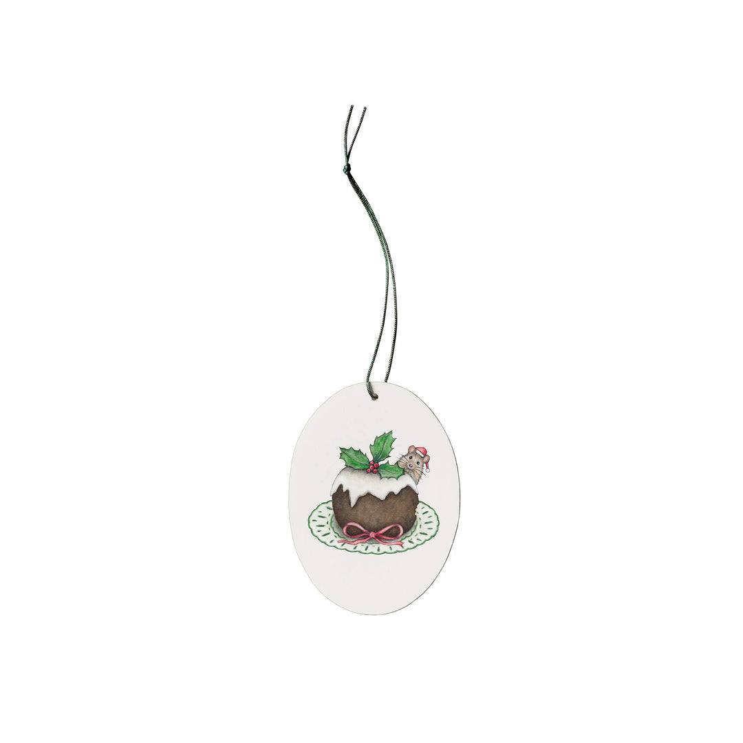 christmas pudding gift tags