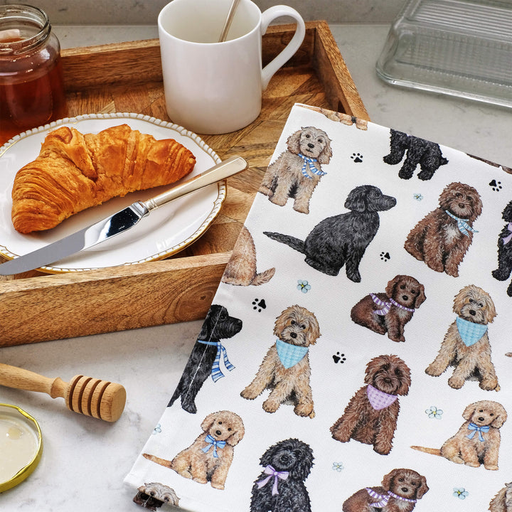 Cockapoo Tea Towel