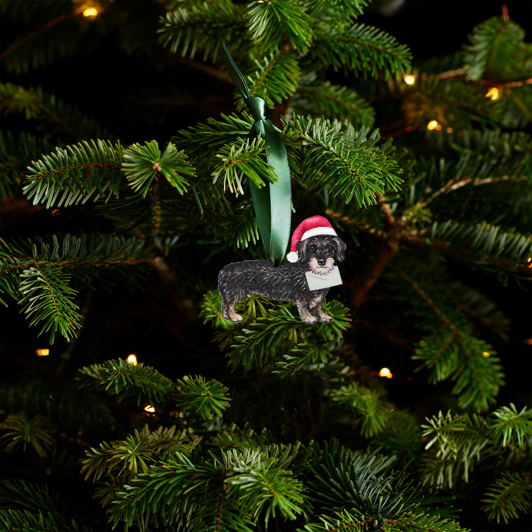 dachshund christmas tree decoration