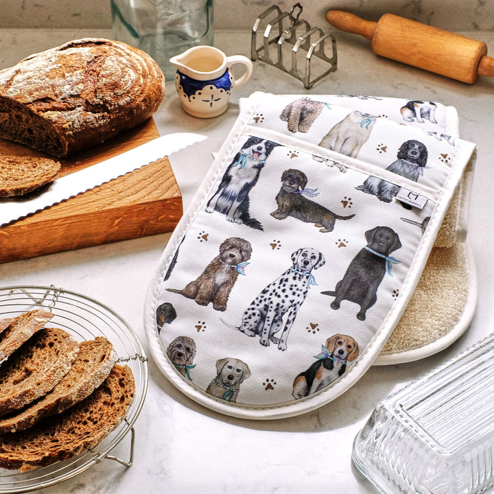 dog double oven glove