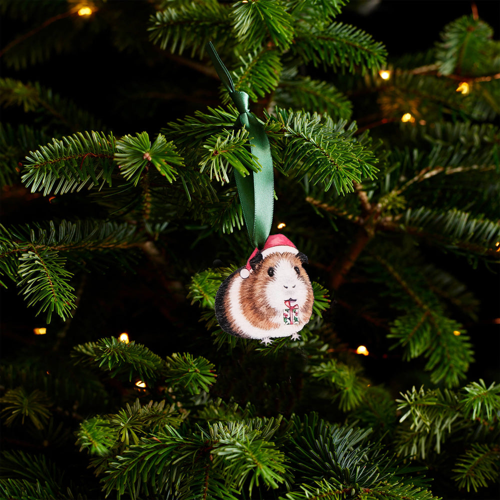 Guinea Pig Christmas Tree Decoration