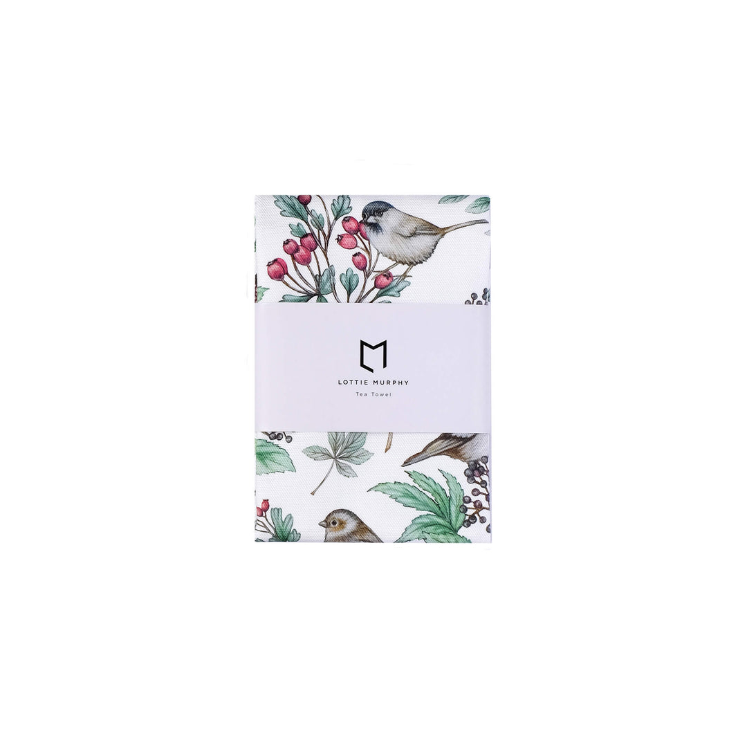 hedgerow tea towel