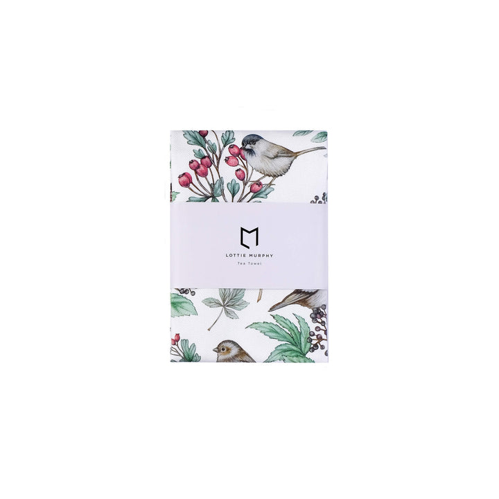 hedgerow tea towel