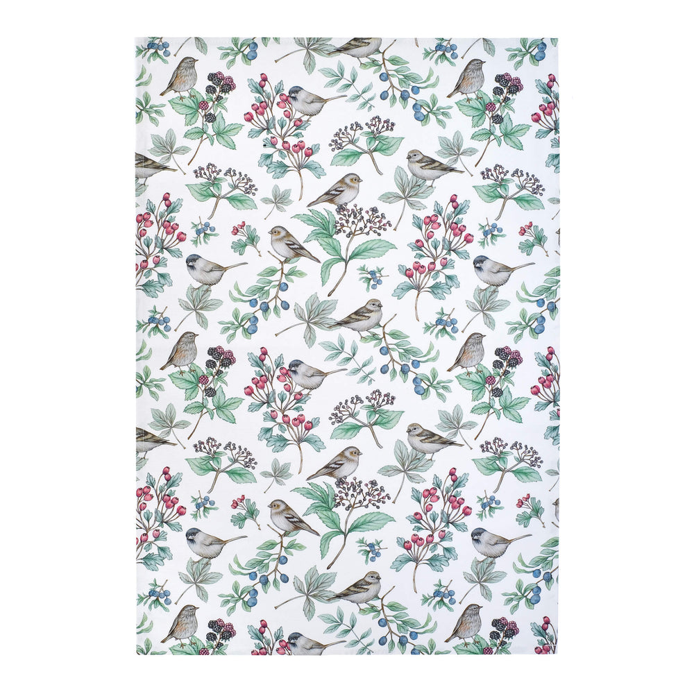 hedgerow tea towel