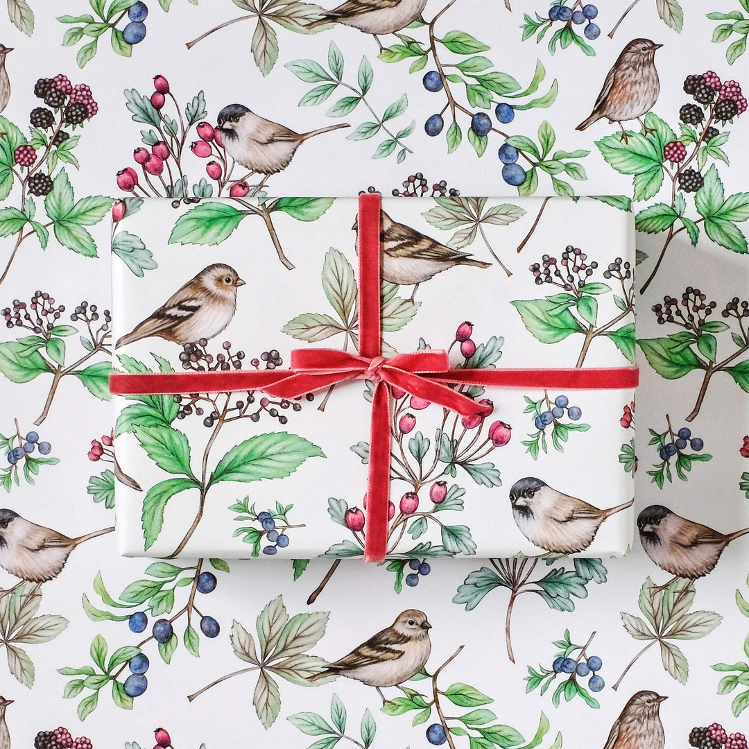 hedgerow wrapping paper