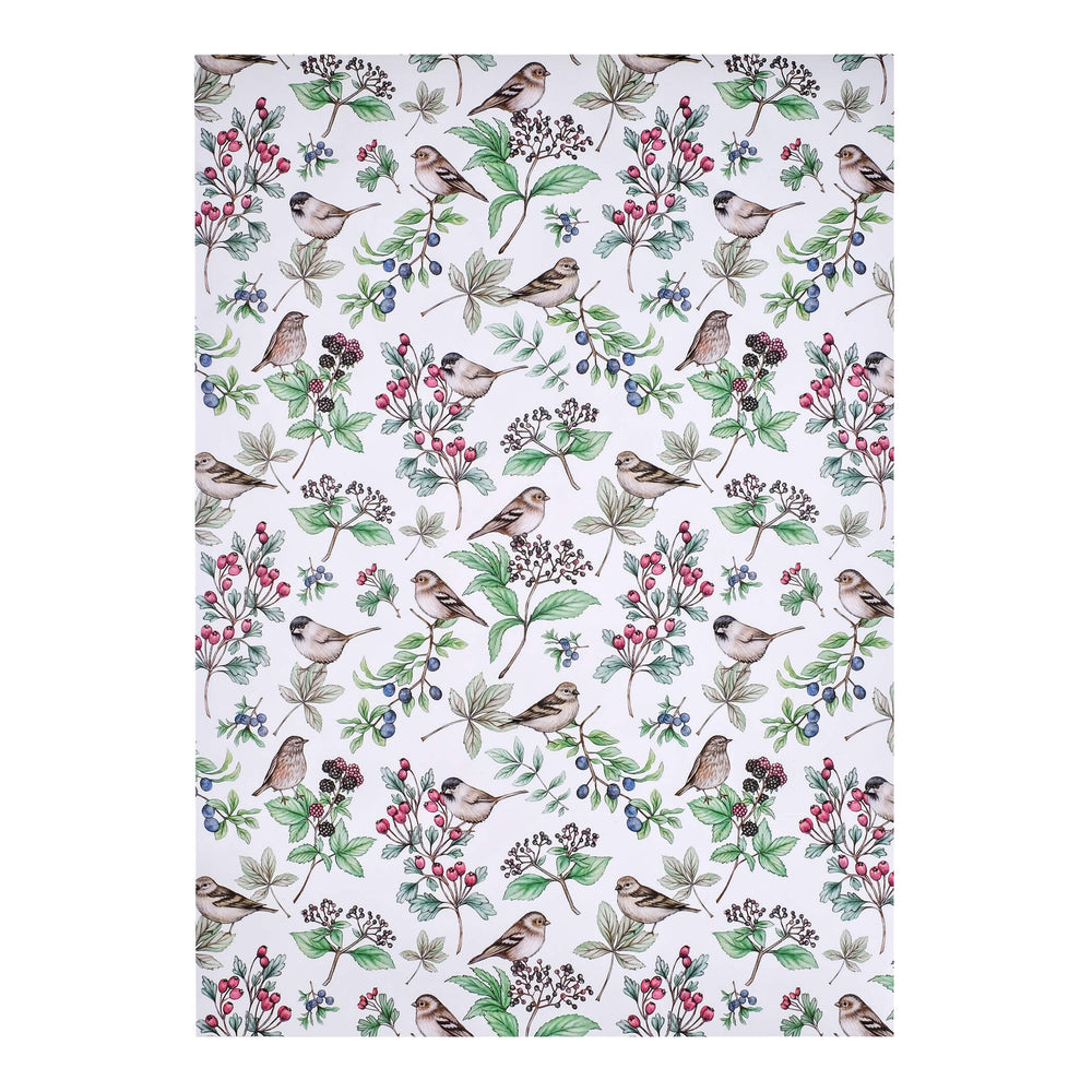hedgerow wrapping paper sheet