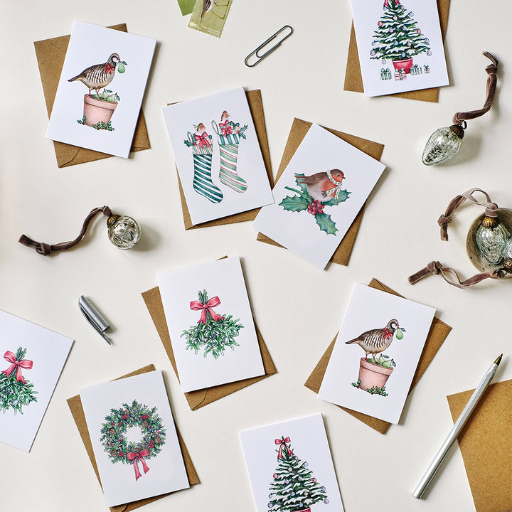 Christmas Tree Mini Christmas Card