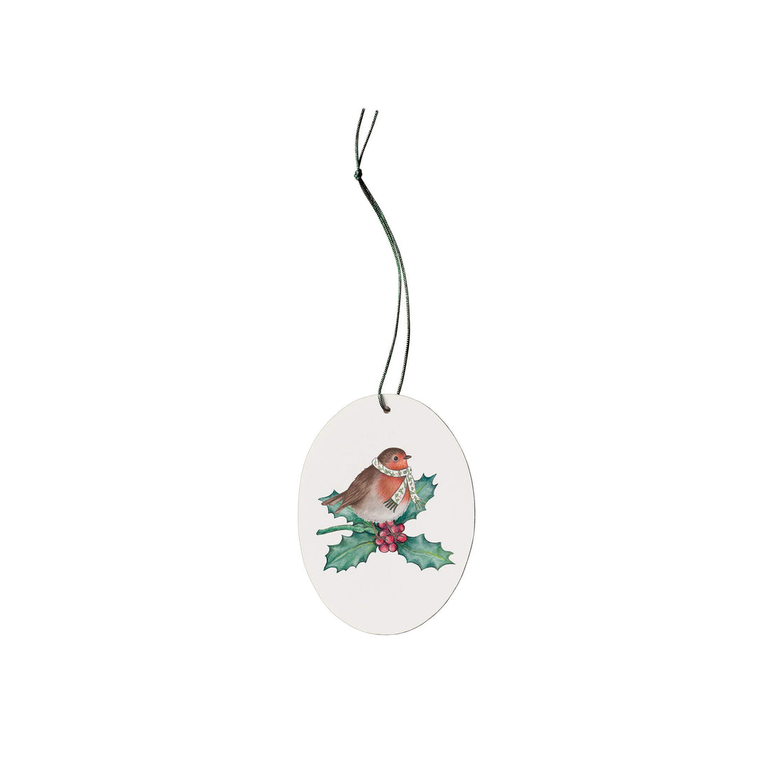 robin christmas gift tags