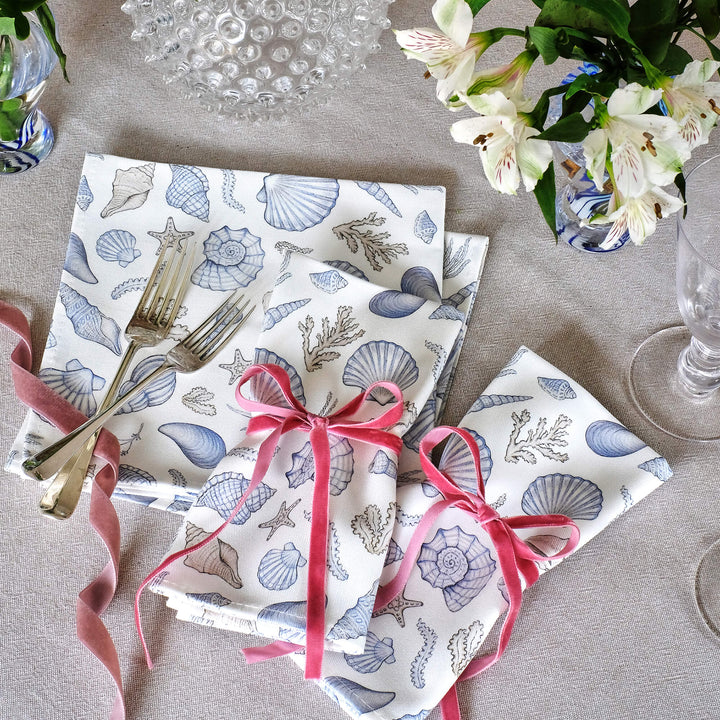 shell napkin set