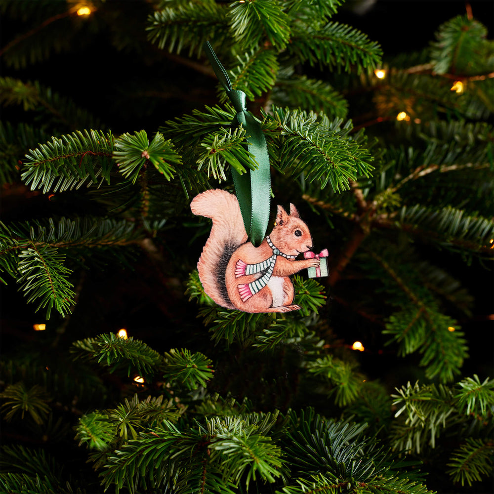Squirrel Christmas Tree Decoration
