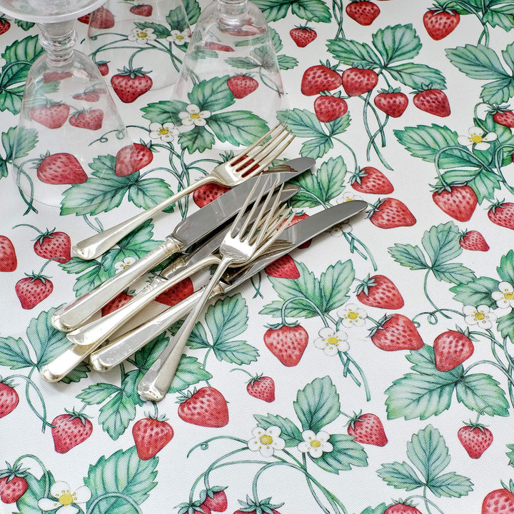 strawberry tea towel