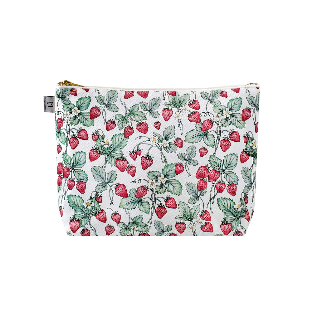 strawberry wash bag