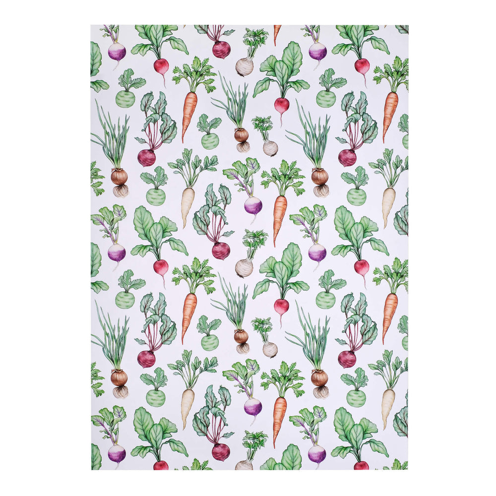 vegetable wrapping paper sheet