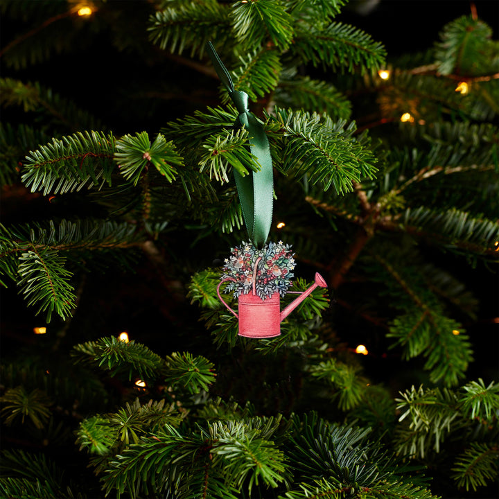 Watering Can Christmas Tree Decoration