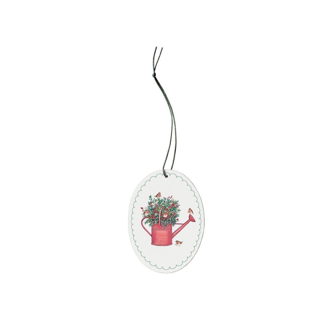 watering can christmas gift tags