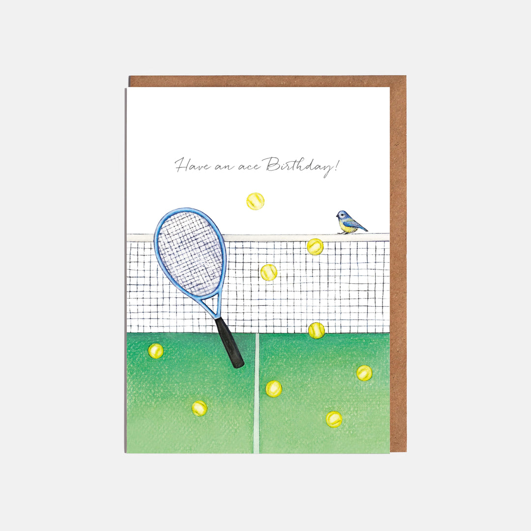 LOTTIE MURPHY Tennis Card - Have an ace Birthday! AF21