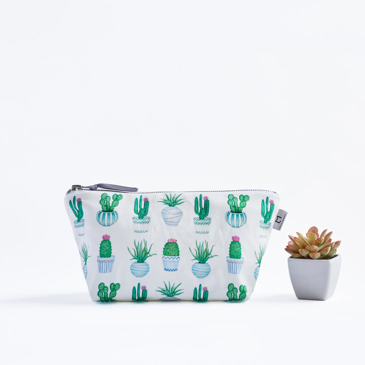 LOTTIE MURPHY Cactus Cosmetic Bag - Small MB04