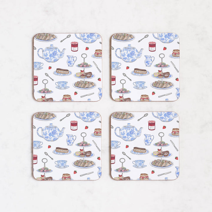LOTTIE MURPHY Afternoon Tea Coasters (Single or 4 per set) DC06-S