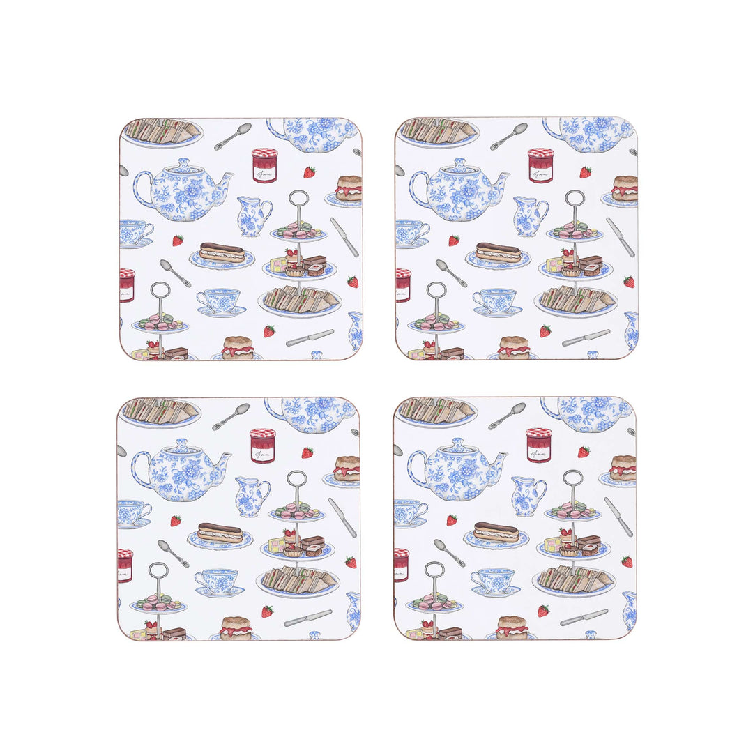 LOTTIE MURPHY Afternoon Tea Coasters (Single or 4 per set)
