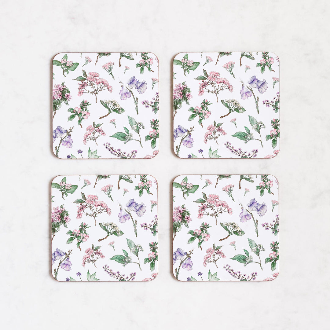 LOTTIE MURPHY Blossom Coasters (Single or 4 per set) DC07-S