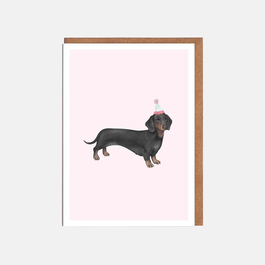 LOTTIE MURPHY Dachshund Dog Card DH04