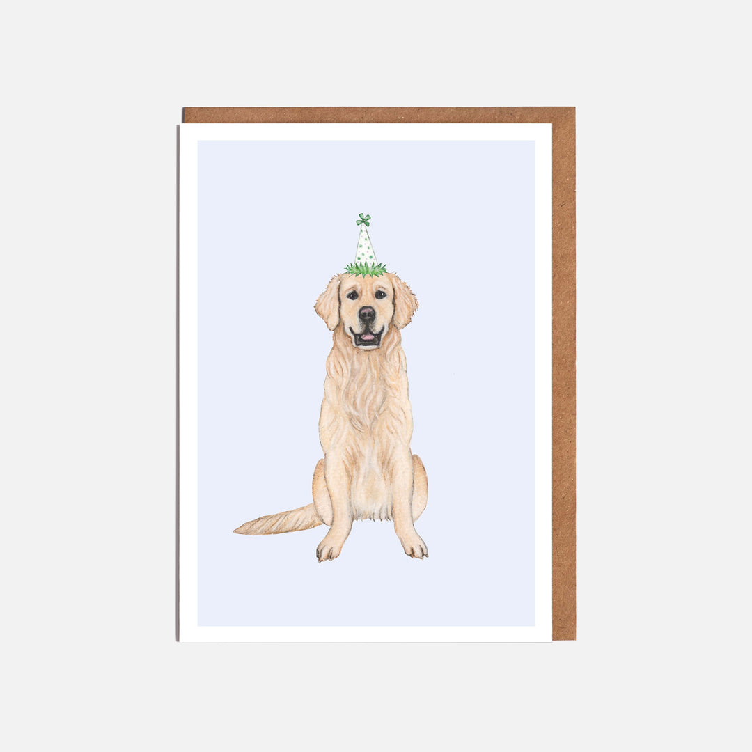 LOTTIE MURPHY Golden Retriever Dog Card DH07