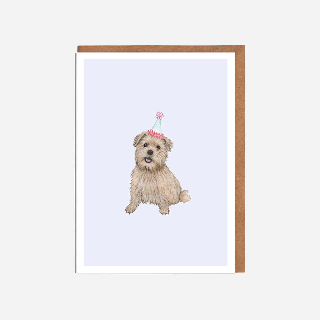 LOTTIE MURPHY Norfolk Terrier Dog Card DH09