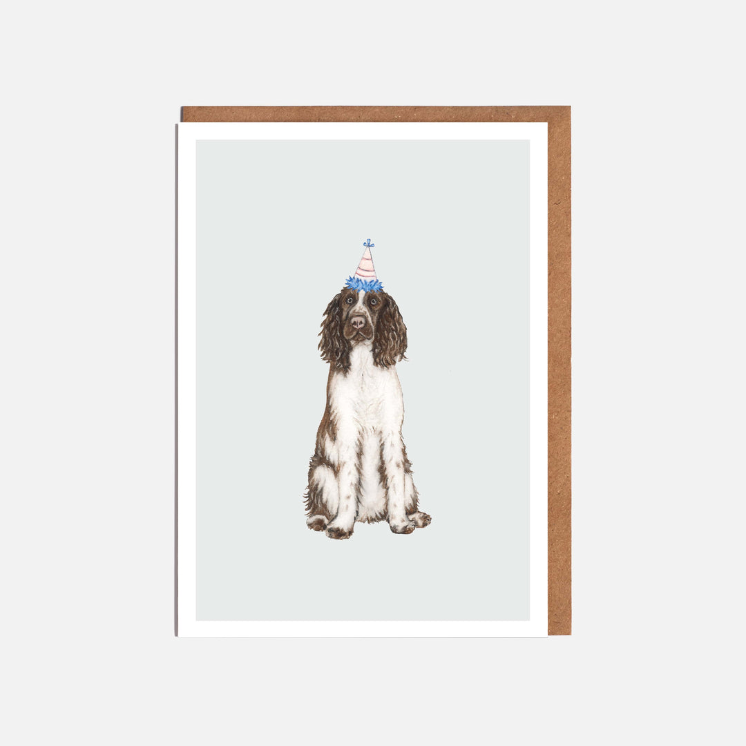 LOTTIE MURPHY Springer Spaniel Dog Card DH12