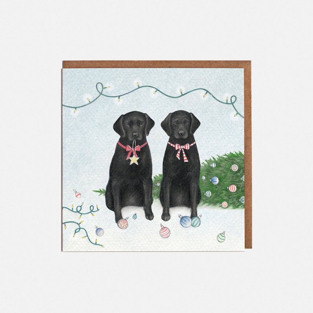 LOTTIE MURPHY Labrador Christmas Cards (8 per pack) MB04-P